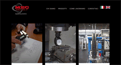 Desktop Screenshot of mecproject.it