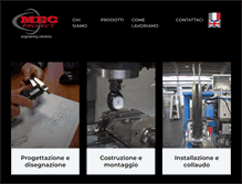 Tablet Screenshot of mecproject.it